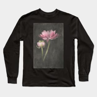 Fluer d'Armour Ranunculus & Bud Long Sleeve T-Shirt